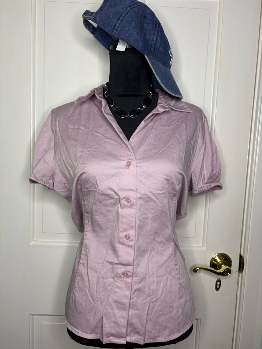 Apostrophe Light Pink/Lilac Stretch Shirt